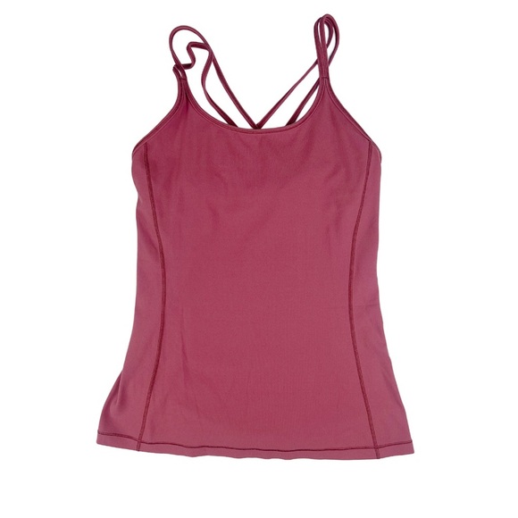 Lululemon Free To Be Tank Size 4 Misty Merlot - Picture 1 of 3